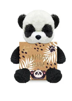 Milton & Drew Bamboo Black/White Panda Heatable Stuffed Toy