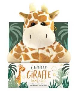 Milton & Drew Giraffe Beige Heatable Stuffed Toy