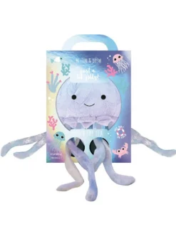 Milton & Drew Jelly Lilac Jellyfish Heatable Stuffed Toy