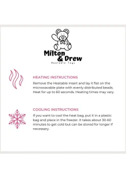 Milton & Drew Llamazing White Llama Heatable Stuffed Toy