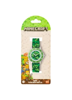 Minecraft Creeper Time Teacher Watch