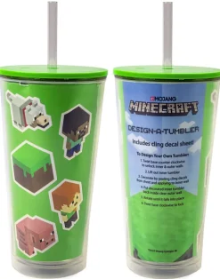 Minecraft Green Personalised Drinks Cup
