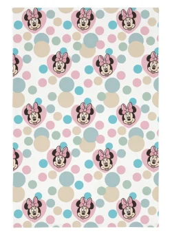 Minnie Mouse Cream Blanket
