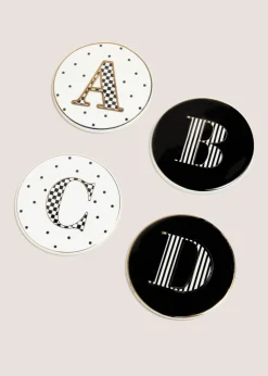 Mono Alphabet Coasters