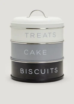 Monochrome Stackable Cake Tins