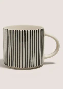 Monochrome Striped Mug