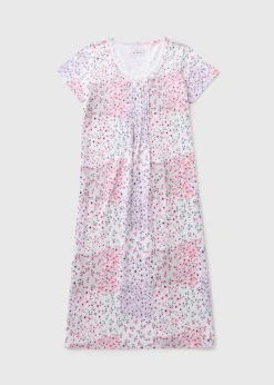 Multi Coloured Floral Patchwork Nightie