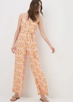 Multicoloured Ditsy Floral Jumpsuit