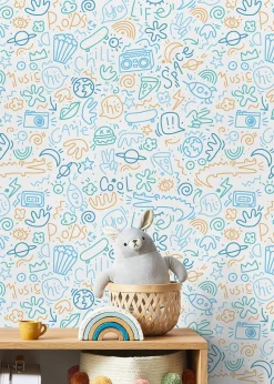 Muriva Doodle Wallpaper