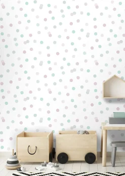 Muriva Dotty Wallpaper