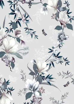 Muriva Lipsy Lotus Wallpaper