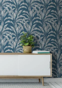 Muriva Sansa Leaf Wallpaper