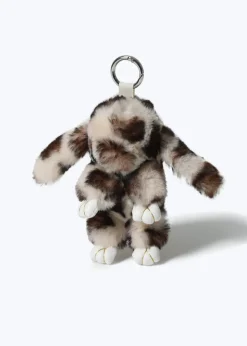 Muse Animal Print Bunny Keyring