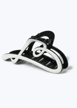 Muse Black Heart Claw Clip