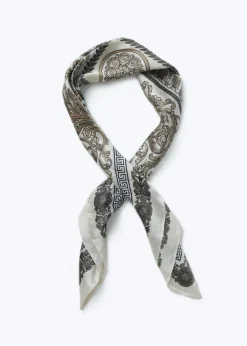 Muse Cream Printed Scarf
