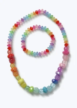 Muse Multicolour Beaded Jewellery Set