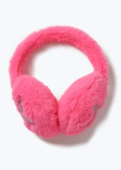 Muse Pink Star Glitter Earmuffs