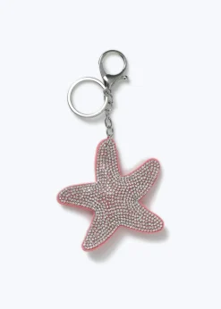 Muse Pink Starfish Keyring