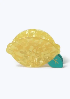 Muse Yellow Lemon Hair Claw Clip