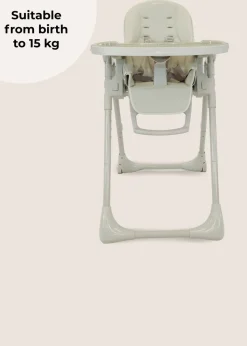 My Babiie Oatmeal Luxe Highchair