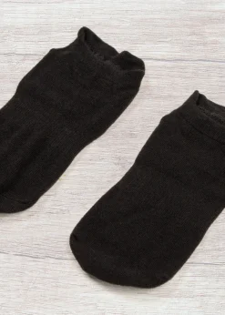 Myga Black Gripped Yoga Socks 3-Pack