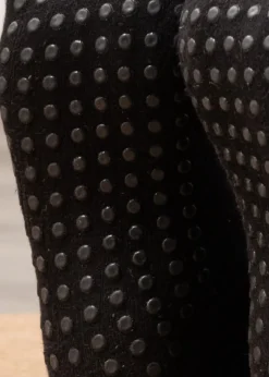 Myga Black Gripped Yoga Socks 3-Pack