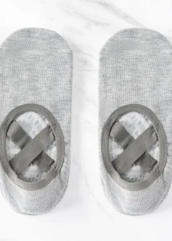 Myga Grey Gripped Yoga Socks 3-Pack