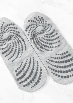 Myga Grey Gripped Yoga Socks 3-Pack