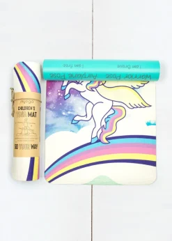 Myga Kid's Printed Yoga Mat - Sweet Dreams