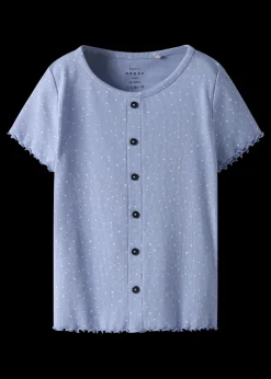 Name It Blue Spot Top (6-12yrs)
