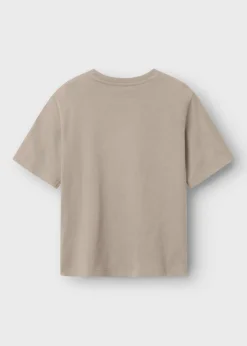 Name It Boys Beige California T-Shirt (6-12yrs)