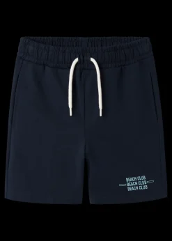 Name It Boys Navy Beach Club Jersey Shorts (7-12yrs)