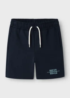Name It Boys Navy Beach Club Jersey Shorts (7-12yrs)