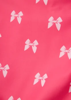 Name It Girls Pink Bow Swimsuit (9mths-6yrs)