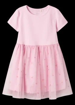 Name It Girls Pink Spot Mesh Tutu Dress (9mths-5yrs)