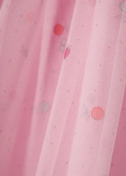 Name It Girls Pink Spot Mesh Tutu Dress (9mths-5yrs)