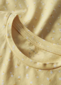 Name It Girls Yellow Printed Dress (9mths-5yrs)