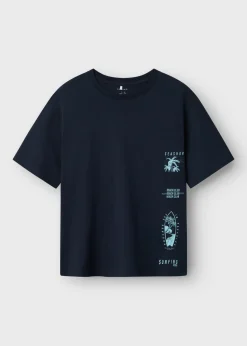 Name It Navy Surf T-Shirt (6-12yrs)