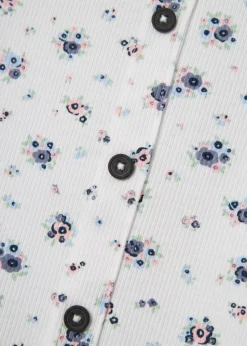 Name It White Floral Top (6-12yrs)