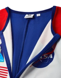 NASA Astronaut Boys Blue Onesie (5-14 Years)