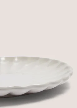 Natural Scalloped Side Plate