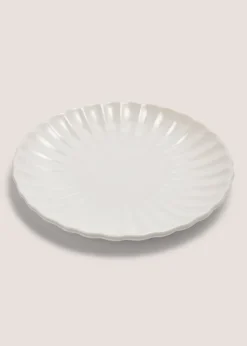 Natural Scalloped Side Plate