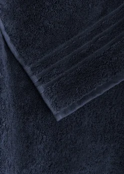 Navy 100% Egyptian Cotton Towels