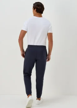 Navy Essential Cuffed Joggers
