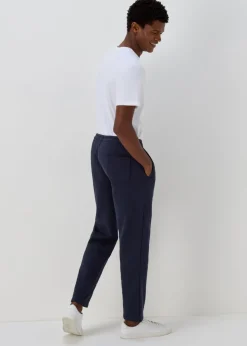 Navy Essential Straight Fit Joggers