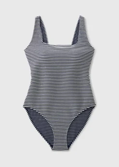 Navy Stripe Swimsuit