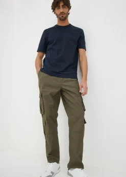 Navy Textured T-Shirt