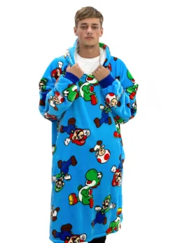 Nintendo Super Mario Hooded Wearable Snuggle Fleece