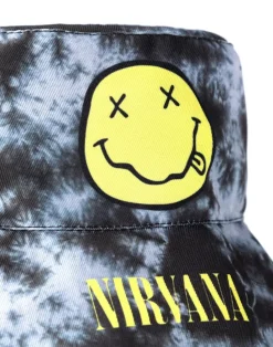 Nirvana Black Logo Bucket Hat