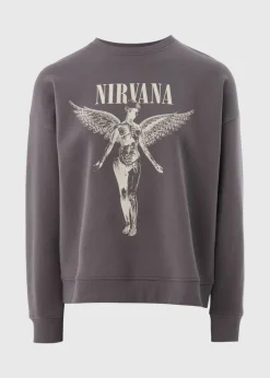 Nirvana Grey In Utero Sweatshirt